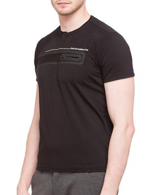 black cotton t-shirt - 15308265 - Standard Image - 2
