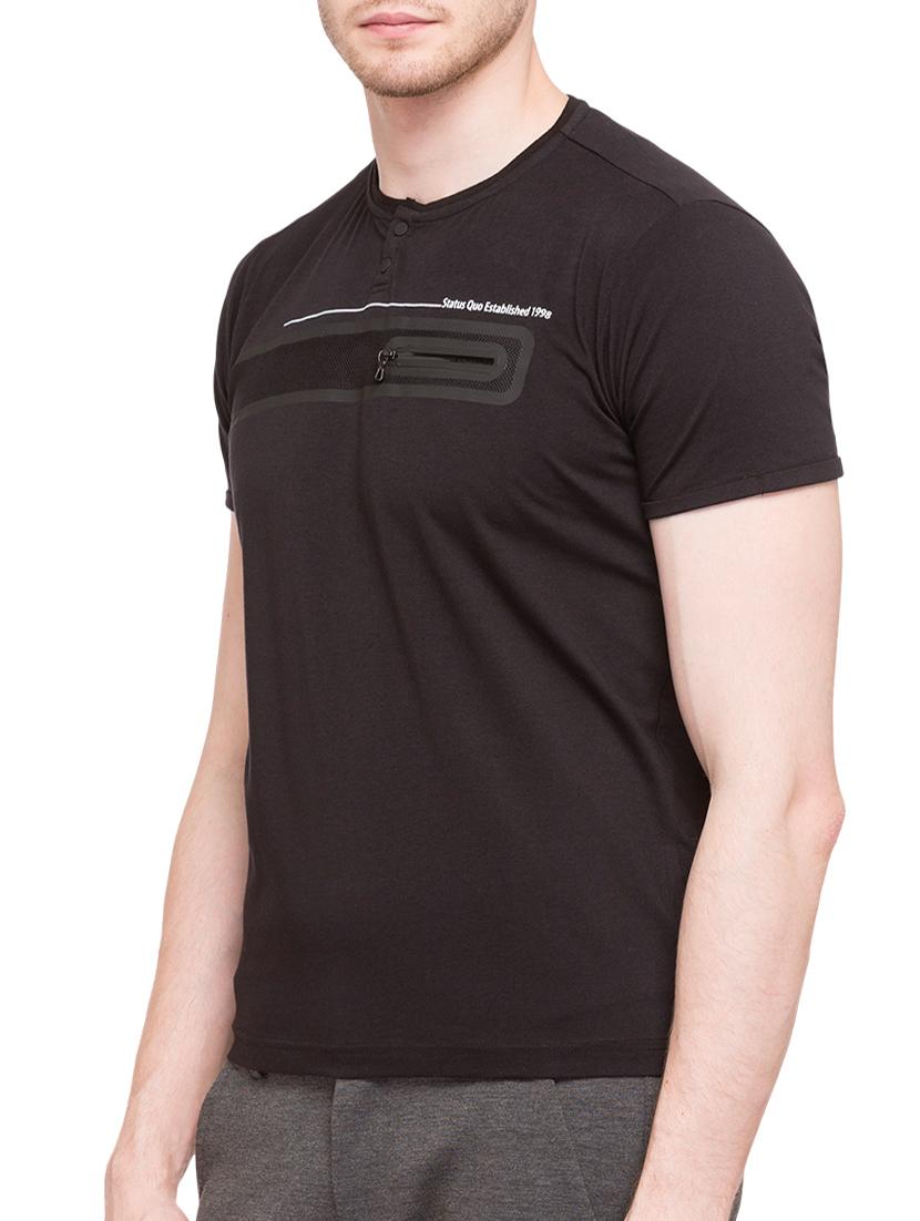 black cotton t-shirt - 15308265 - Zoom Image - 2