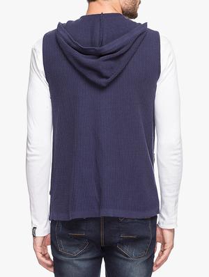 blue cotton shrug - 15308268 - Standard Image - 3
