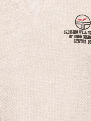 beige cotton t-shirt - 15308278 - Standard Image - 4