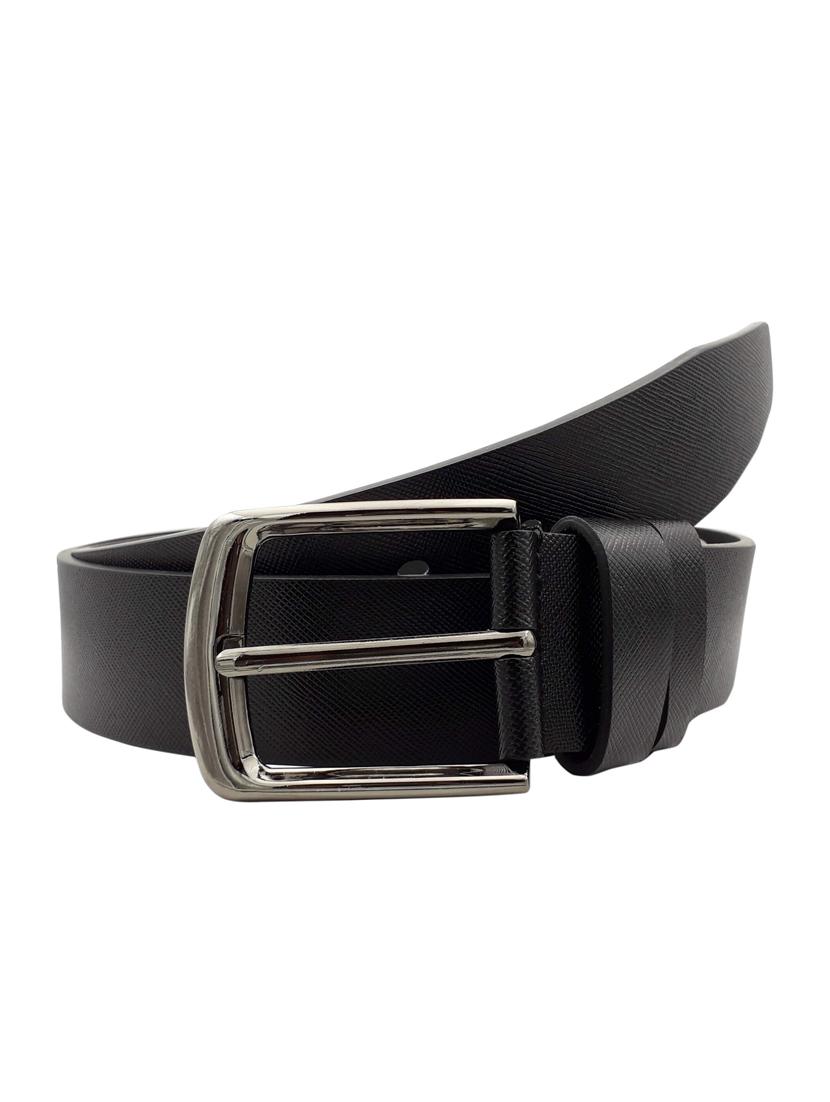 black leatherette belt - 15308419 - Zoom Image - 1