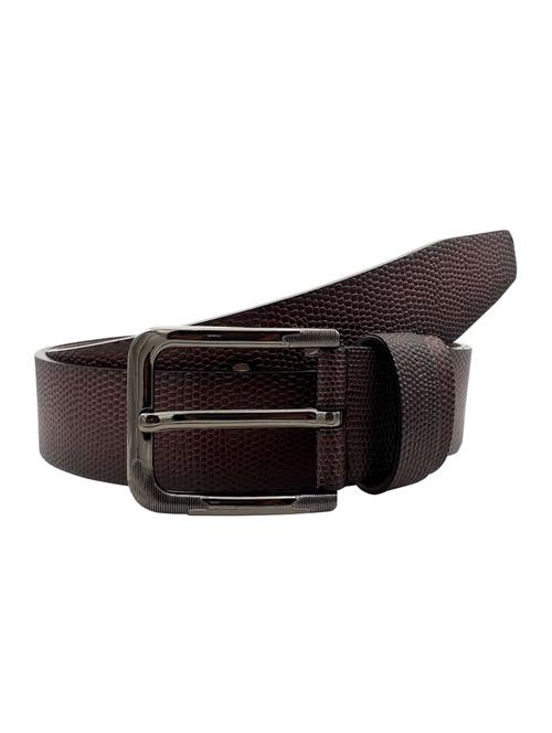 brown leatherette belt - 15308426 - Standard Image - 1