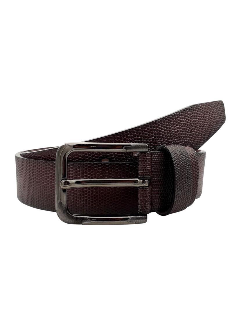 brown leatherette belt - 15308426 - Zoom Image - 1