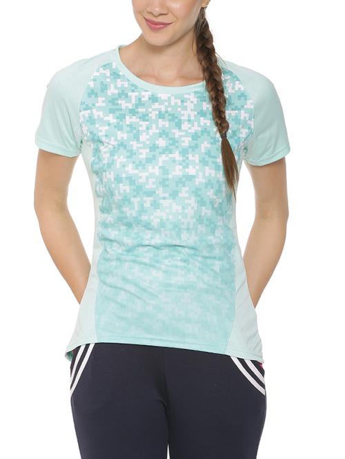 raglan sleeves graphic printed tee - 15310656 - Standard Image - 1