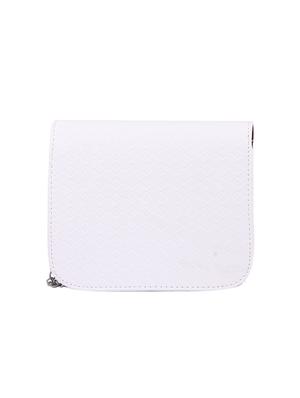 white leatherette (pu) regular sling bag - 15310947 - Standard Image - 2