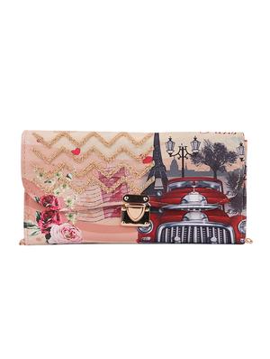 multi canvas printed sling bag - 15310967 - Standard Image - 1