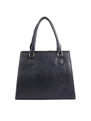 black leatherette (pu) regular handbag - 15311103 - Standard Image - 2