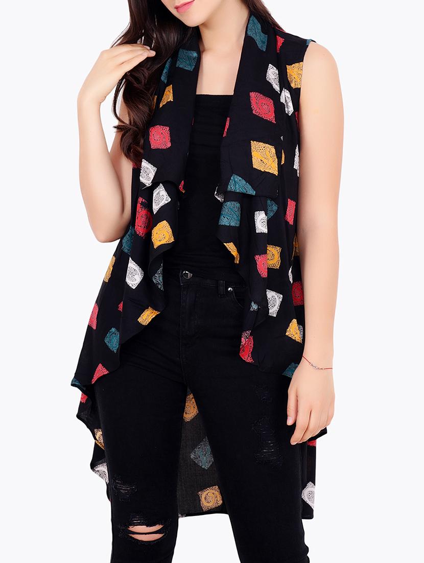 asymmetric sleeveless shrug - 15311854 - Zoom Image - 1