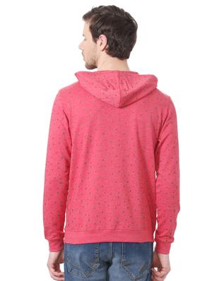 red all over print sweatshirt - 15312526 - Standard Image - 2