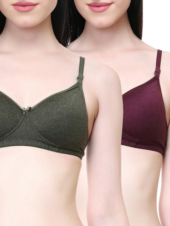 set of 2 lightly padded bras - 15312636 - Zoom Image - 1