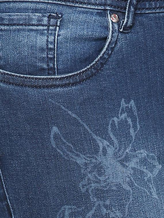 knee ripped skinny jeans - 15312992 - Zoom Image - 3