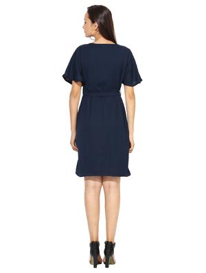 a-line wrap dress - 15313167 - Standard Image - 3