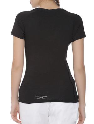 raglan sleeved solid tee - 15313245 - Standard Image - 3