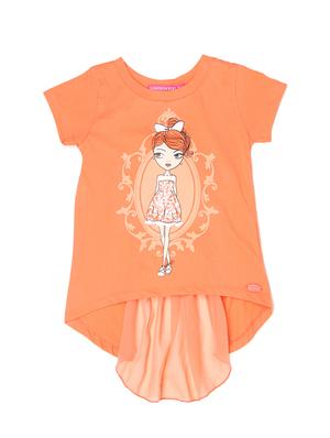 orange cotton top - 15313393 - Standard Image - 1