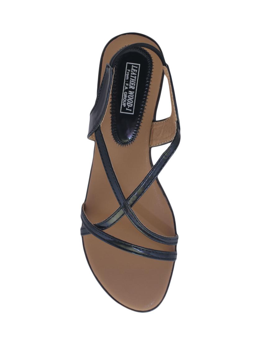 black back strap sandals - 15313719 - Zoom Image - 4
