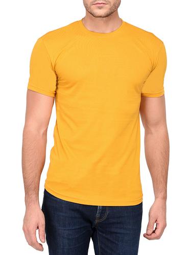 yellow cotton t-shirt - 15313746 - Very Small Image - 1