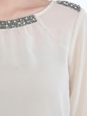 embellished solid top - 15315173 - Standard Image - 4