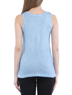 crochet trim tank top - 15315178 - Standard Image - 3