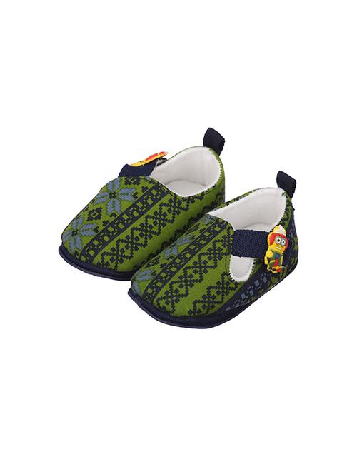 green fabric bootie - 15315605 - Standard Image - 1