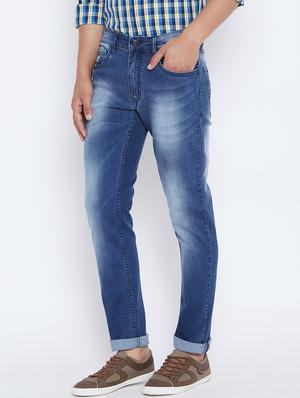 blue denim washed jeans - 15316010 - Standard Image - 2