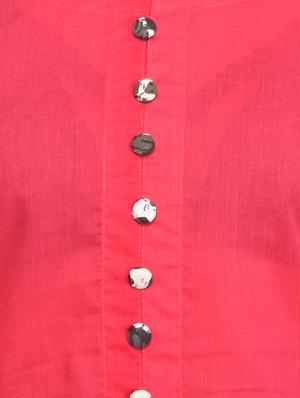 pink a-line kurta - 15316417 - Standard Image - 4