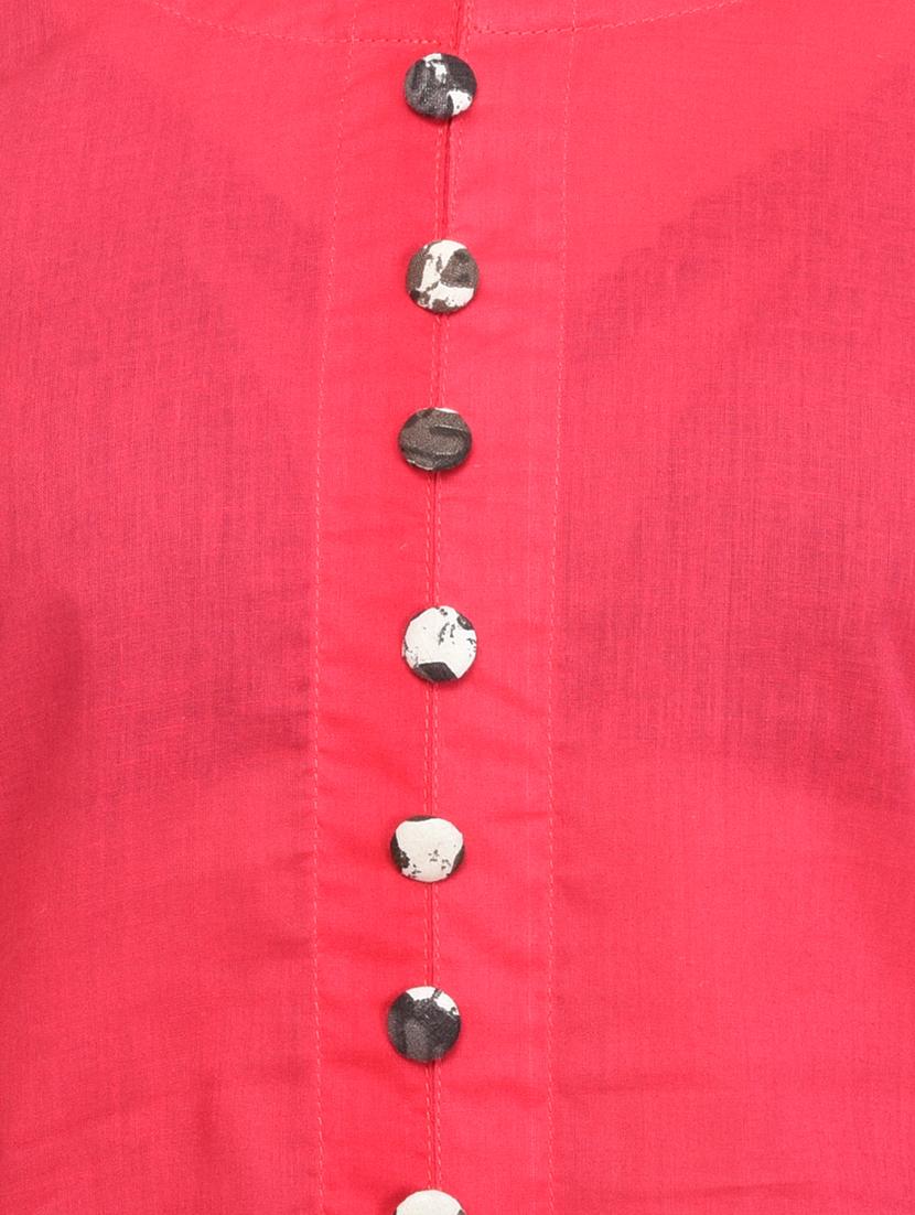 pink a-line kurta - 15316417 - Zoom Image - 4