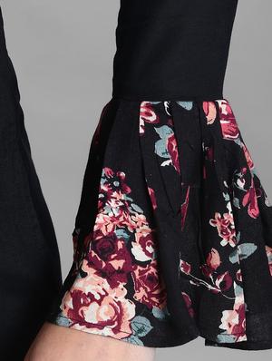 floral panel sleeve detail shift dress - 15316745 - Standard Image - 4