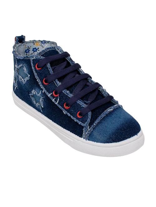 navy lace-up sneaker - 15318047 - Very Small Image - 1