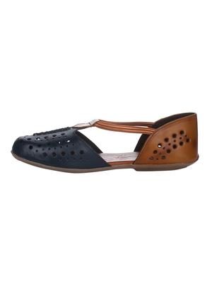 brown leather closed back sandal - 15318854 - Standard Image - 2