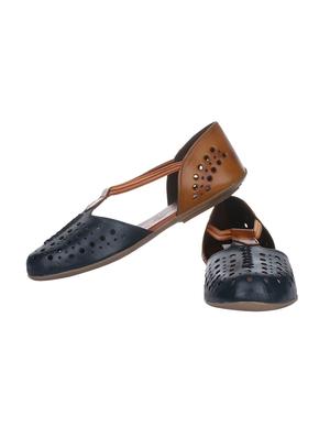 brown leather closed back sandal - 15318854 - Standard Image - 5