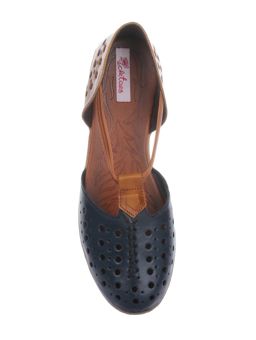 brown leather closed back sandal - 15318854 - Zoom Image - 4