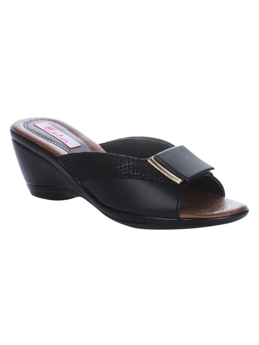 picktoes black wedges heels - 15318892 - Zoom Image - 1