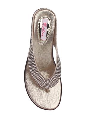 gold toe separator sandal - 15318898 - Standard Image - 4