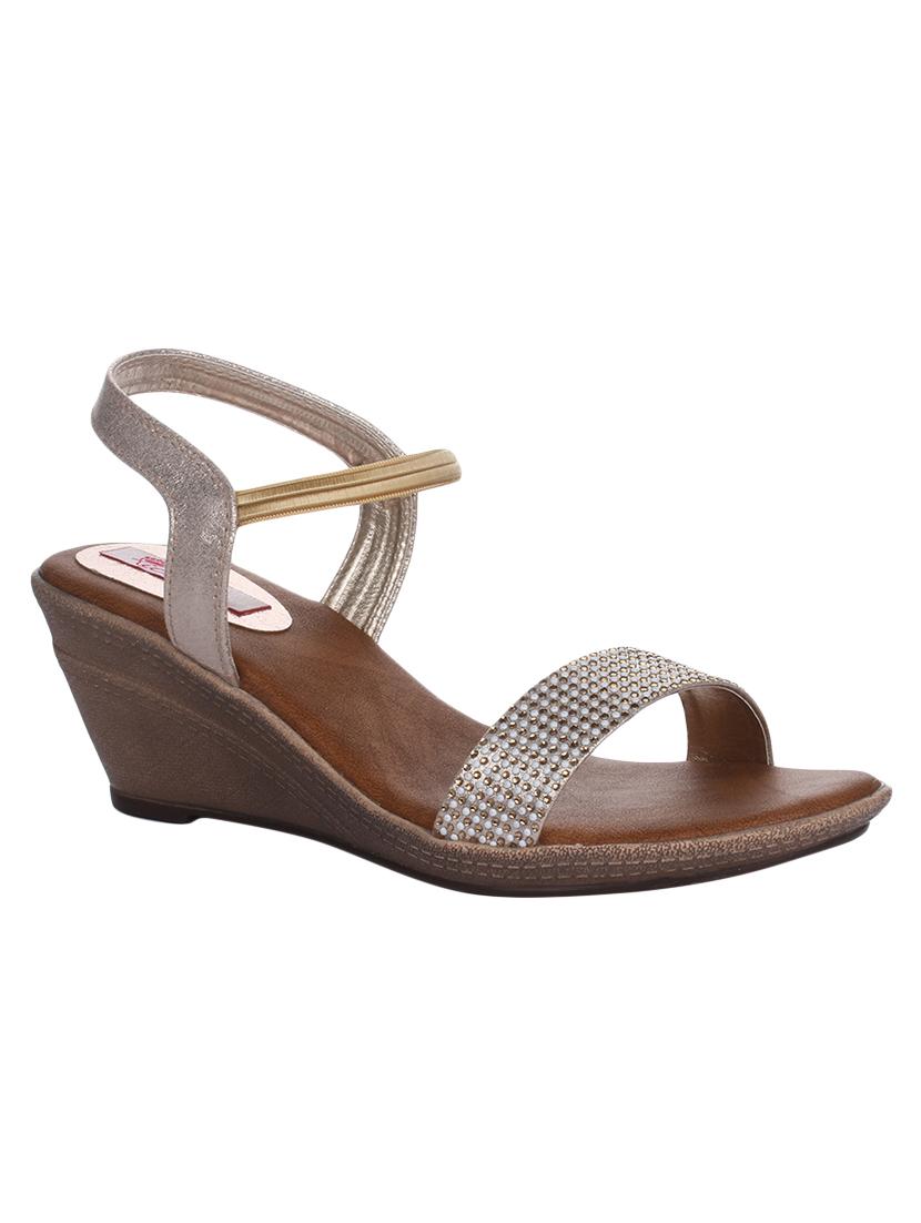silver back strap wedge - 15318903 - Zoom Image - 1