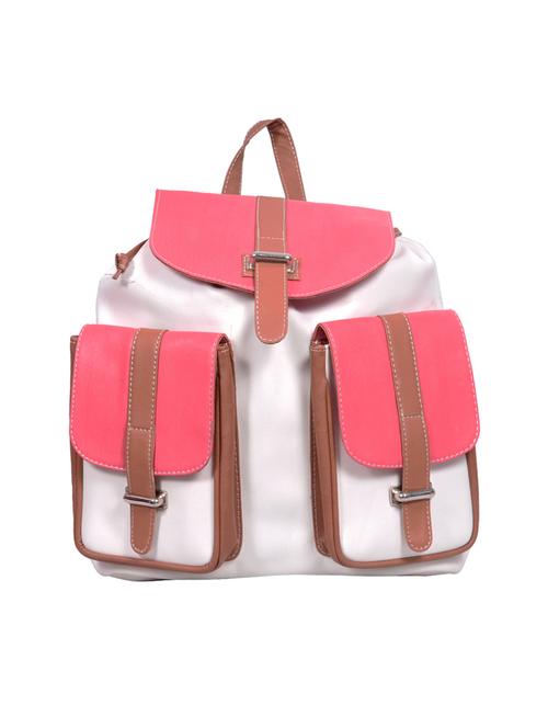 multi colored canvas regular backpack - 15319323 - Standard Image - 1
