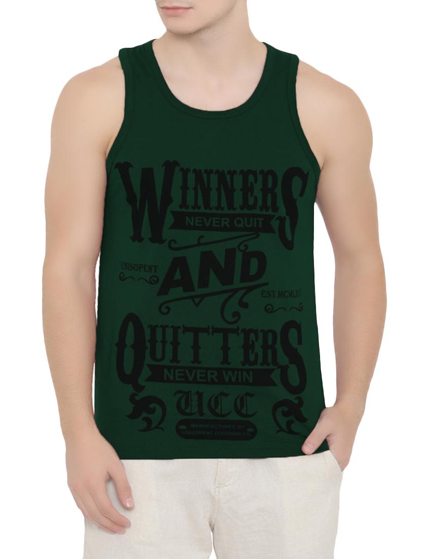 green cotton front print t-shirt - 15320641 - Zoom Image - 1