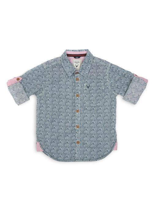 blue cotton shirt - 15321203 - Very Small Image - 1