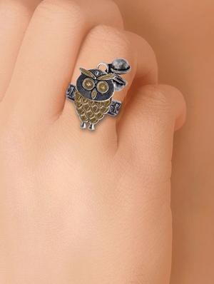 silver metal ring - 15322415 - Standard Image - 3
