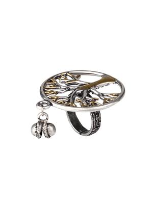 silver metal ring - 15322416 - Standard Image - 2