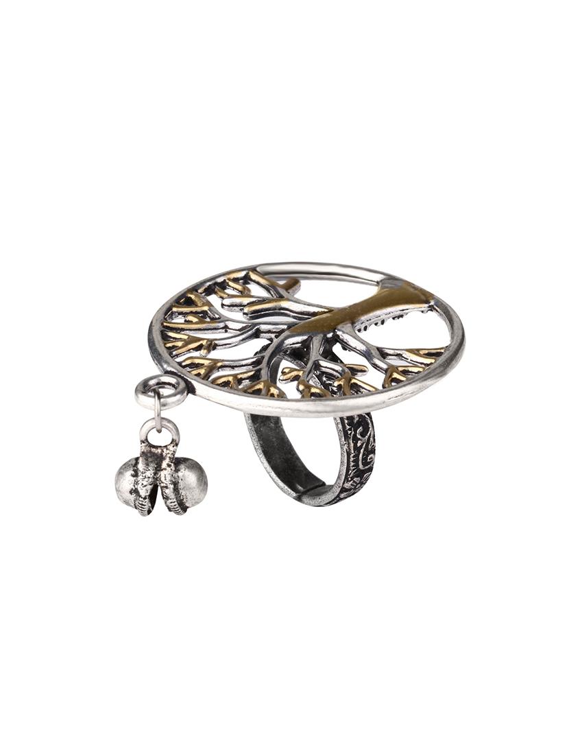 silver metal ring - 15322416 - Zoom Image - 2