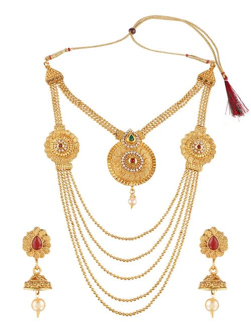 multi colored metal jewellery - 15323176 - Standard Image - 1