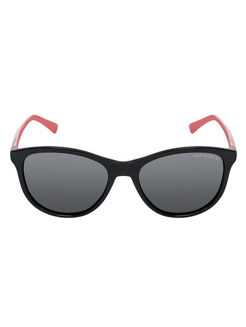 david blake black round polarized & uv protected sunglass - 15323979 - Standard Image - 1