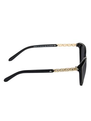 david blake black cateye polarized & uv protected sunglass - 15324003 - Standard Image - 3