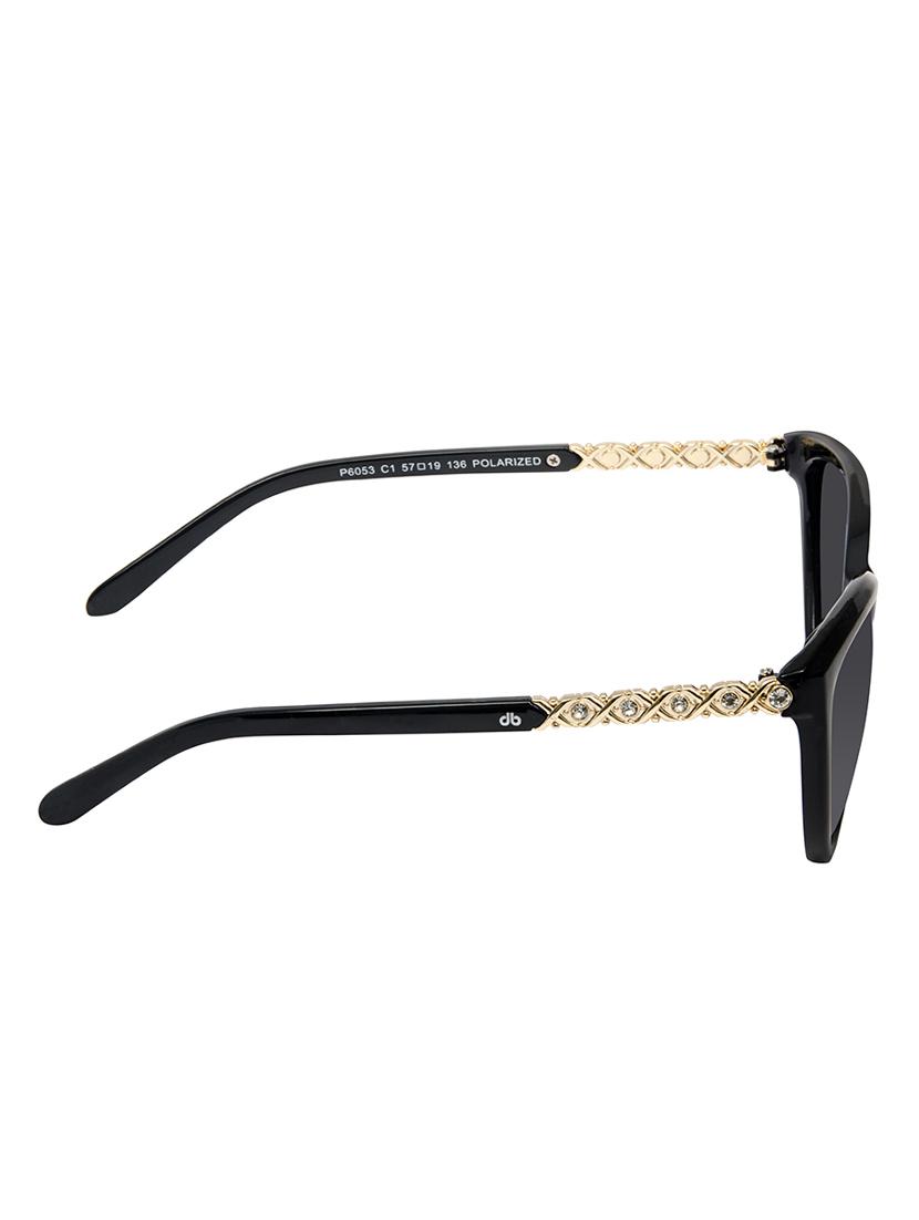 david blake black cateye polarized & uv protected sunglass - 15324003 - Zoom Image - 3