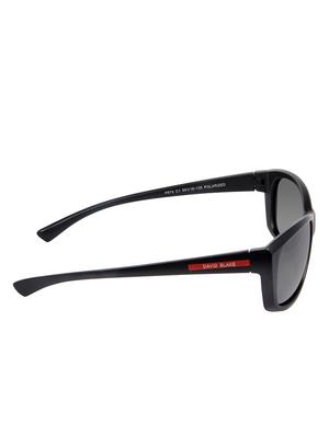 david blake black rectangular polarized & uv protected sunglass - 15324146 - Standard Image - 3