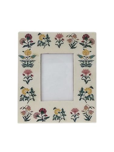 Flower Decorative Table Top Photo Frame(Photo Size: 4" X 6") - 15324849 - Very Small Image - 1