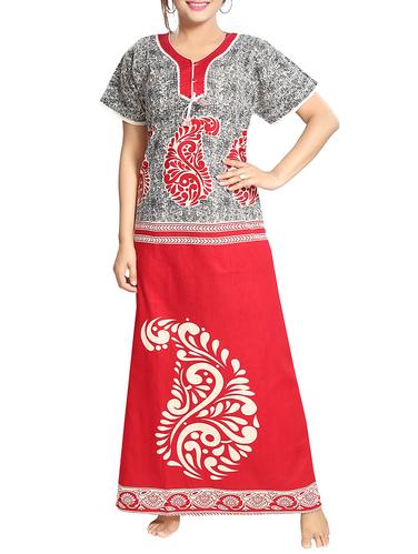 paisley sleepwear gown - 15325201 - Very Small Image - 1