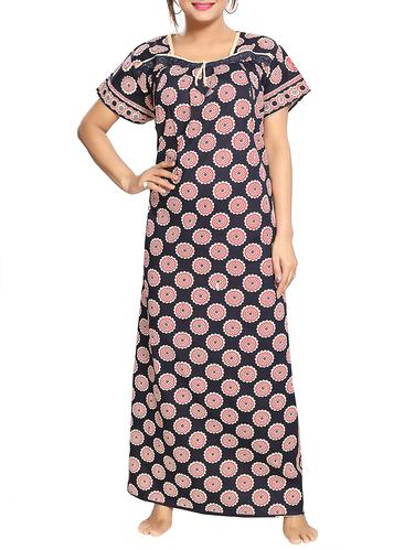 printed Maternity nightwear Gown - 15325209 - Very Small Image - 1