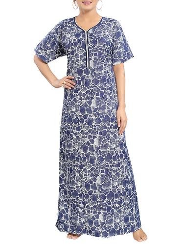 printed nightwear gown - 15325287 - Very Small Image - 1
