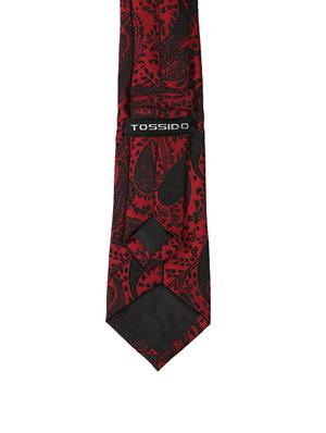 maroon microfiber tie - 15326505 - Standard Image - 1